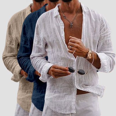 Marco De Luca™ | Camicia di lino da uomo