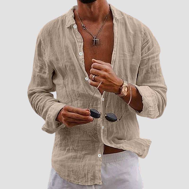 Marco De Luca™ | Camicia di lino da uomo