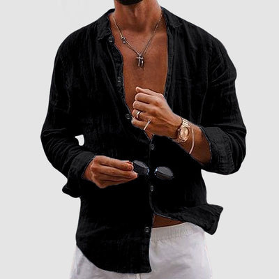 Marco De Luca™ | Camicia di lino da uomo