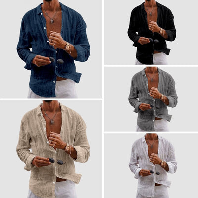 Marco De Luca™ | Camicia di lino da uomo