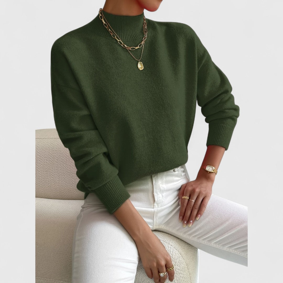 Sam - Maglione a Collo Alto Classico