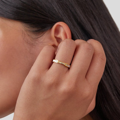 Bibiana - Anello di Perle e Cristalli