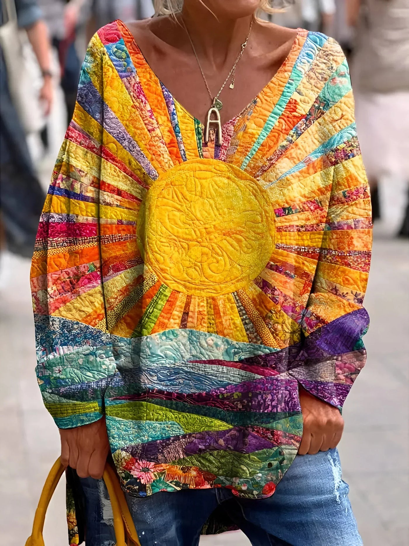 Elisa - blusa colorata e gioiosa