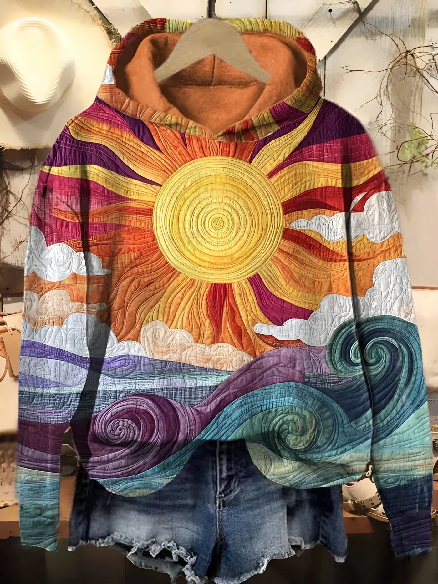Sofie - Felpa Vintage Sonnenstrahl