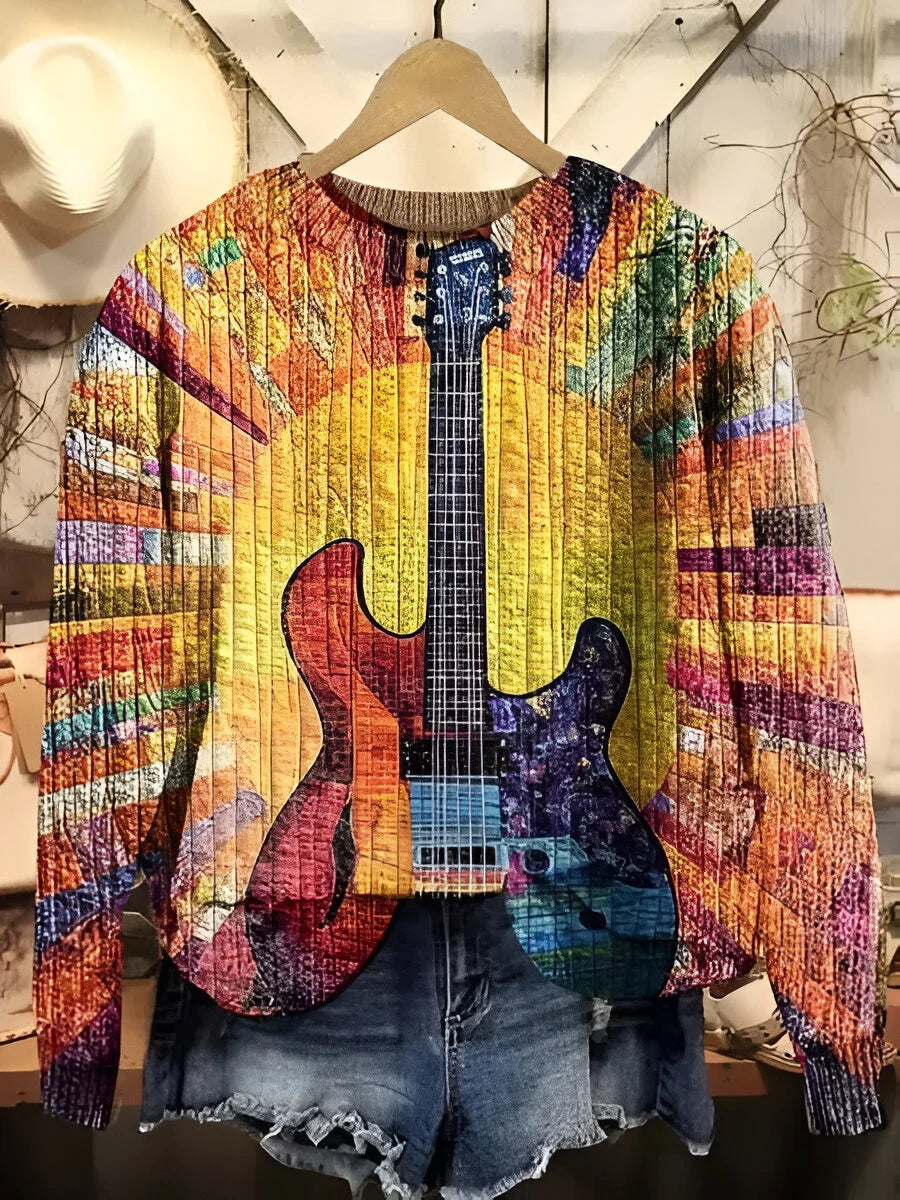 Tanja - Felpa Stile Boho Colorato