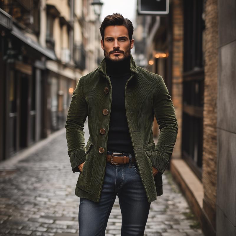 John - Cappotto Vintage in Velluto