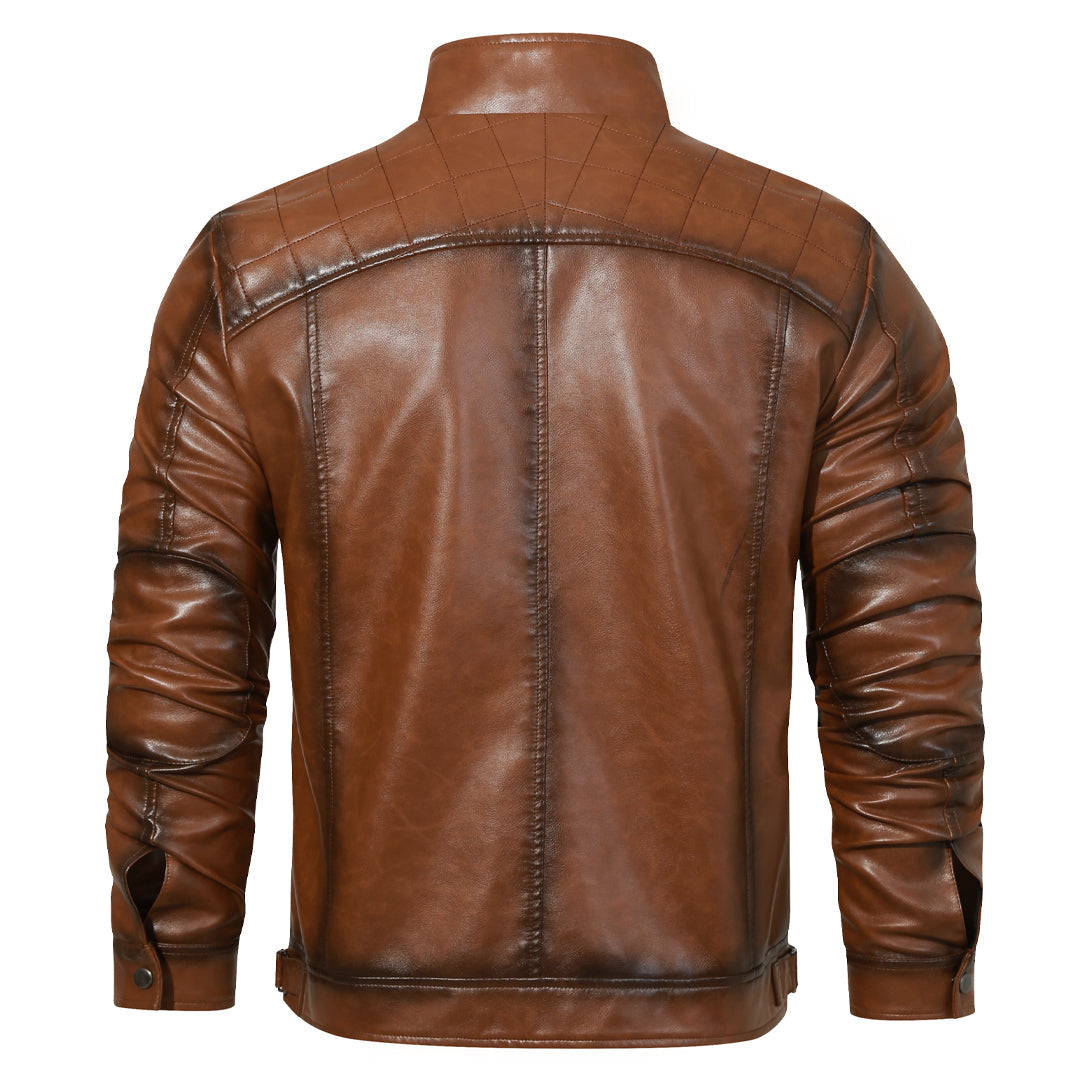 Giacca in Pelle Roadster