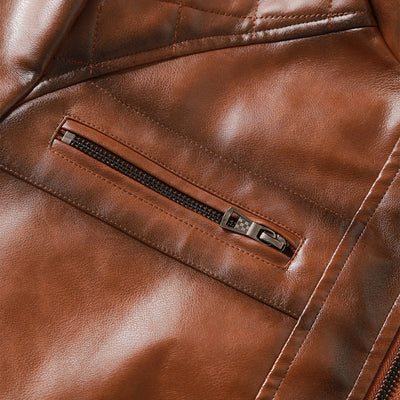 Giacca in Pelle Roadster