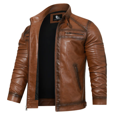 Giacca in Pelle Roadster