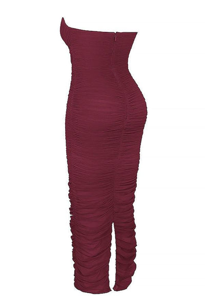 AMARIS - Abito Maxi in Mesh