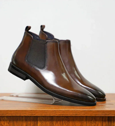 Blake™ | Stivali Chelsea in pelle raffinata