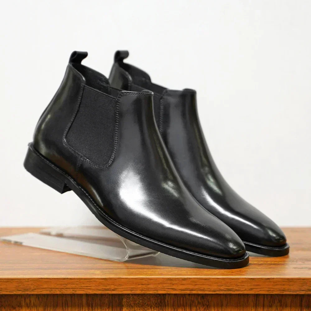 Blake™ | Stivali Chelsea in pelle raffinata