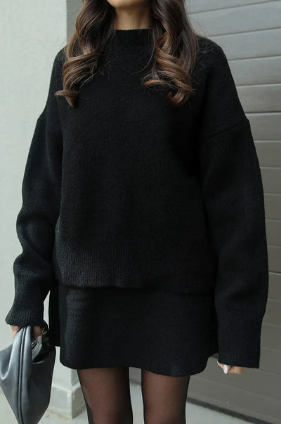 Helena - Completo gonna a maglia (top + gonna)