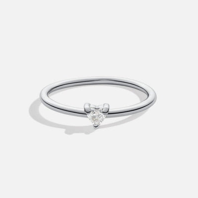 Anello a Cuore di Cristallo 'Kleine Liebe'