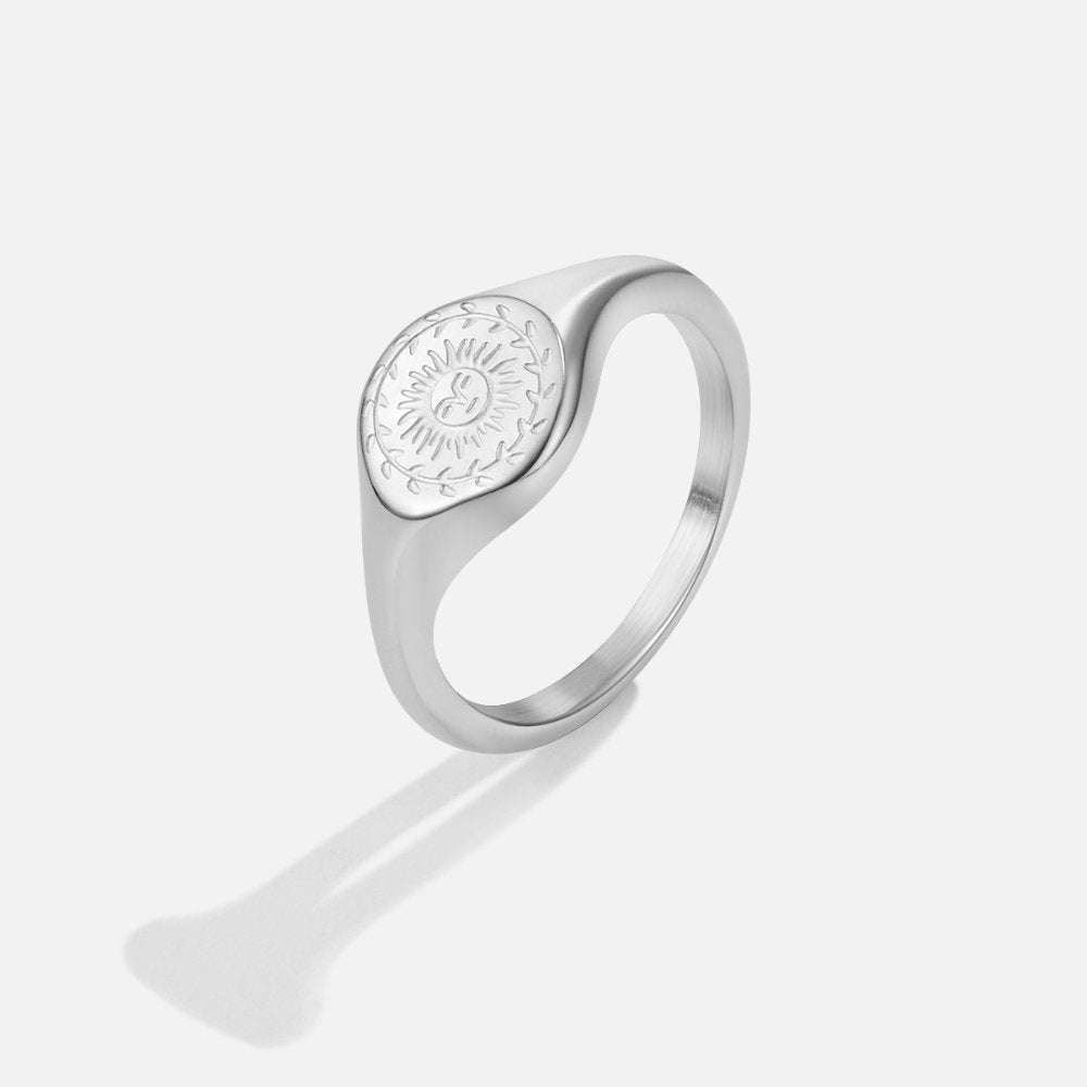 Anello in argento per il solstizio d'estate