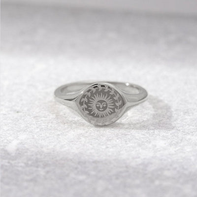 Anello in argento per il solstizio d'estate