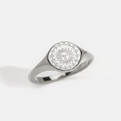 Anello in argento per il solstizio d'estate