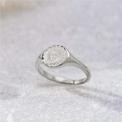 Anello in argento per il solstizio d'estate