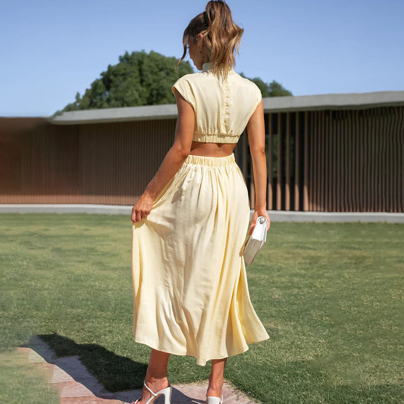 DIANA | ABITO A PIEGHE