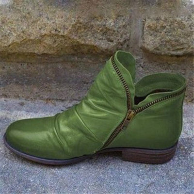 Viannele - Stivali in pelle con cerniera