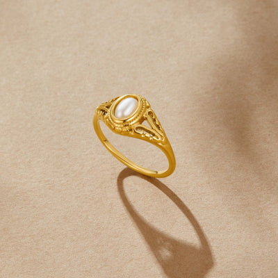 Aitana - Anello di Perle Vintage
