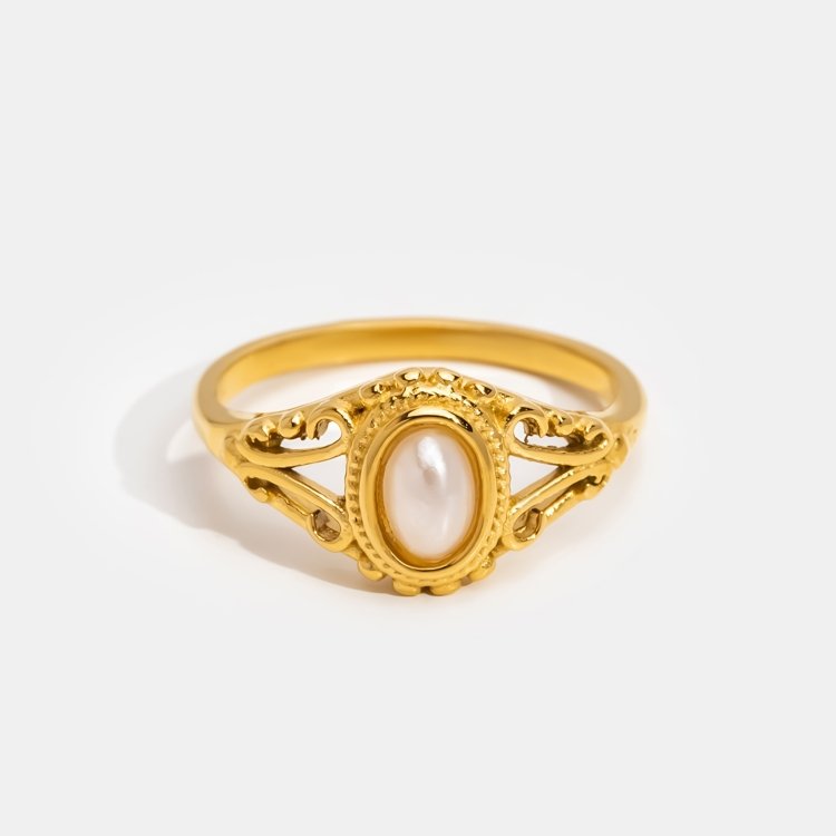Aitana - Anello di Perle Vintage